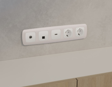 Розетка Ambrella Volt MO132005