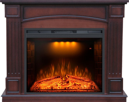 Royal Flame Каминокомплект Boston - Темный дуб с очагом Emerald 28