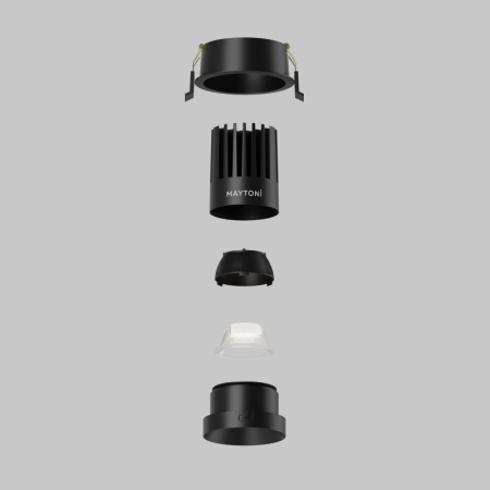 Встраиваемый светильник Maytoni Technical DL117-15W-4K-B