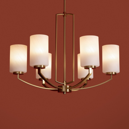 Люстра на штанге Freya FR2059PL-06BS