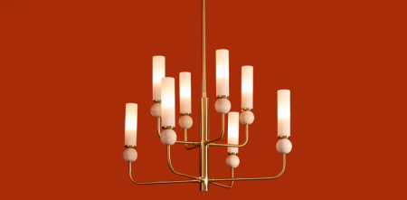 Люстра на штанге Freya FR5482CL-08BS