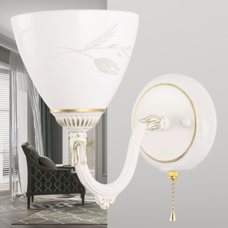 Бра Arte Milano 347837/1W WT+G