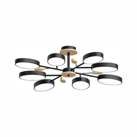 Люстра на штанге LED4U L3221-850 BK