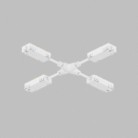 Коннектор Denkirs TR2116-WH