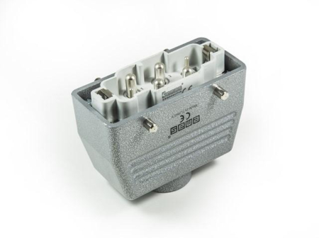 Вилка верхнийй ввод 6 полюсов 4х80А+2х16А EMAS EBM806FU30