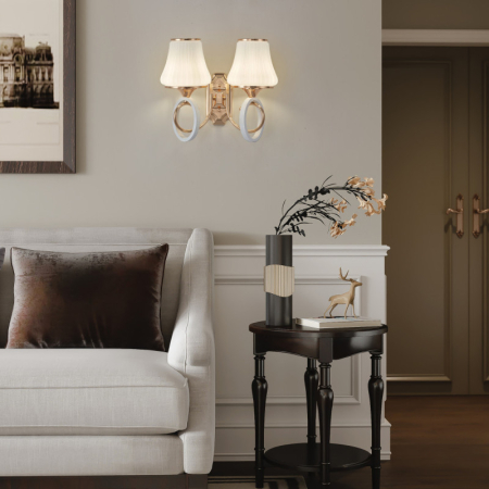 Бра Arte Milano 302387/2W Wh/Gd