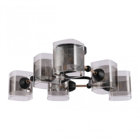 Накладная люстра Arte Milano 324308/6 BK+FG