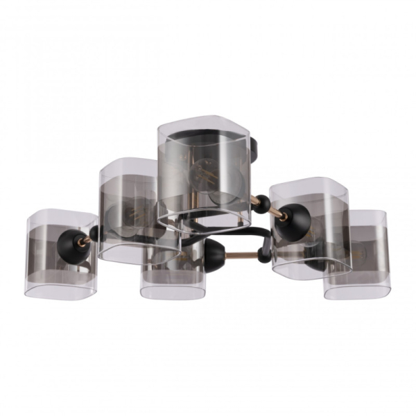 Накладная люстра Arte Milano 324308/6 BK+FG