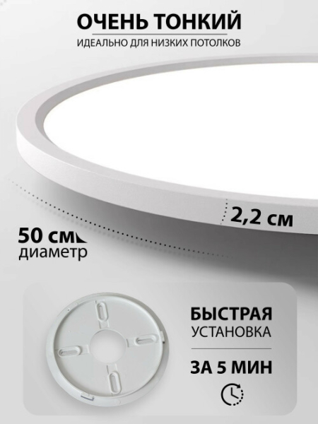 Накладной светильник Natali Kovaltseva LED LAMPS 81113/5C