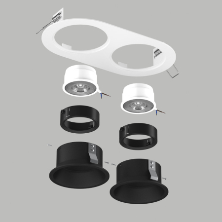 Встраиваемый светильник Lightstar D6560707BMOD