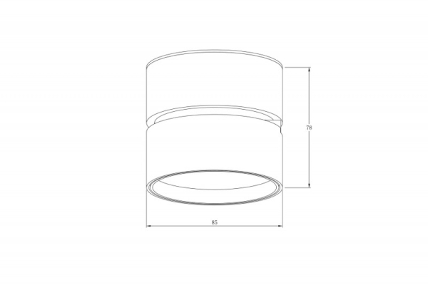 Накладной светильник Donolux DL18960R12W1W