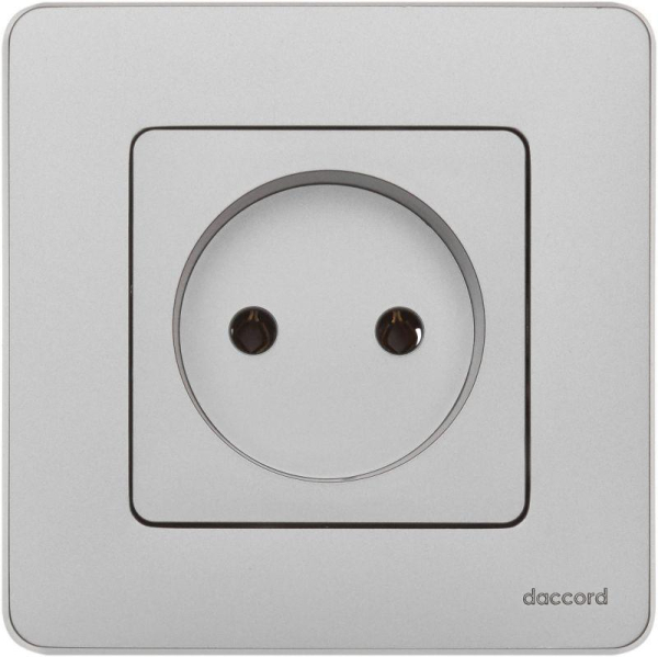 Розетка 1-м СП Inspiria 16А IP20 250В 2P механизм алюм. IEK 673712