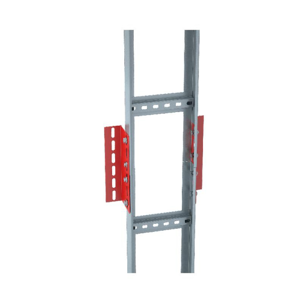 Кронштейн для лестн. лотка настенный соединительный LSPN сталь КМ LO1081