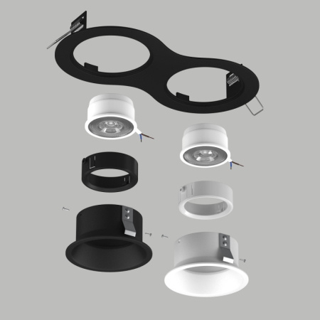 Встраиваемый светильник Lightstar D6270607WBMOD