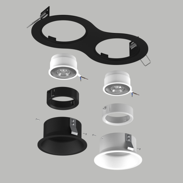 Встраиваемый светильник Lightstar D6270607WBMOD