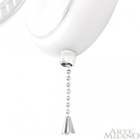 Бра Arte Milano 342837/1W WT+SL