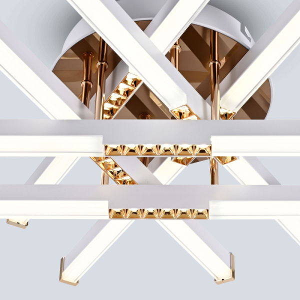 Накладная люстра LED4U L9374-600 WH