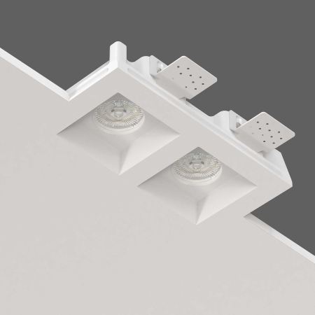 MAIA 80 DUO FLAT Встраиваемый потолочный гипсовый светильник