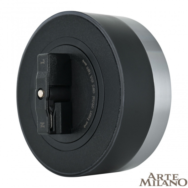 Трековая система розеток Arte Milano 380066TS LED/USBx2 Grey