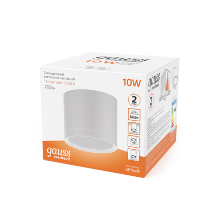 Накладной светильник Gauss HD025