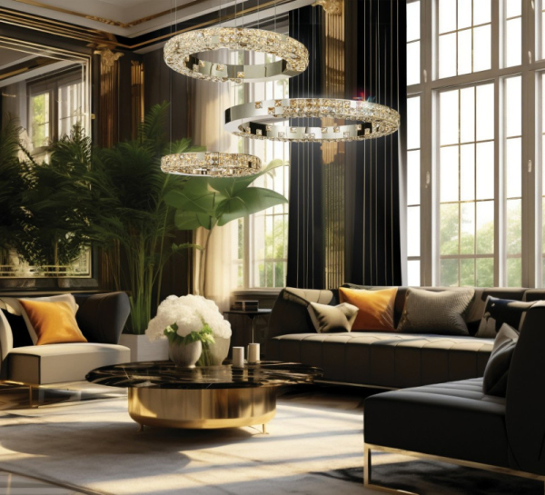 Подвесная люстра Fluorite FL1106-30P