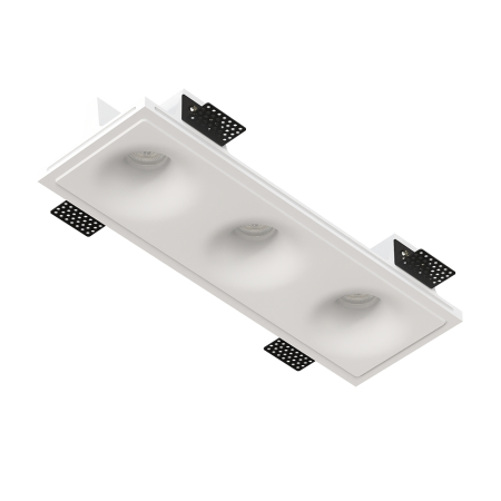 ELEKTRA MINI TRIO Встраиваемый потолочный гипсовый светильник