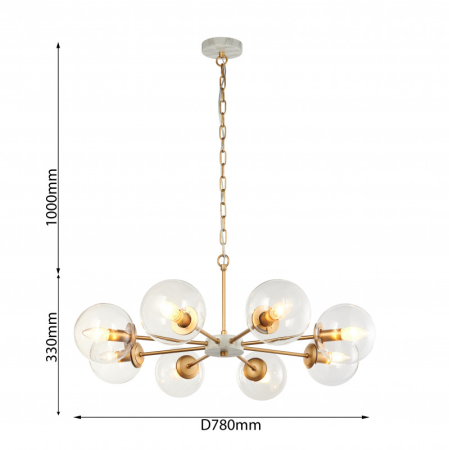 Подвесная люстра Favourite 2671-8P