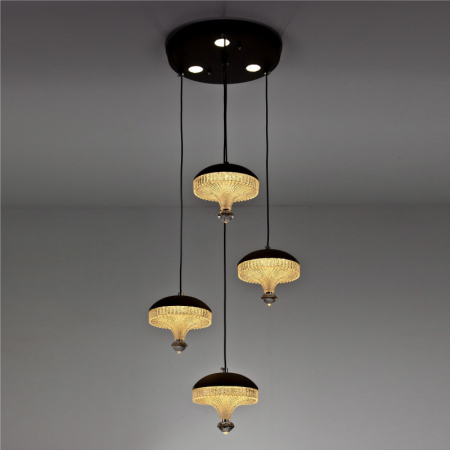 Каскадная люстра LED4U 2067 coffee