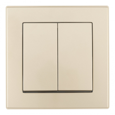 Выключатель Arte Milano SET06-1-30-2 shampan