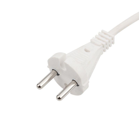 Удлинитель 3 гнезда, 1,5м, 2х0,75мм², б/з, белый REXANT