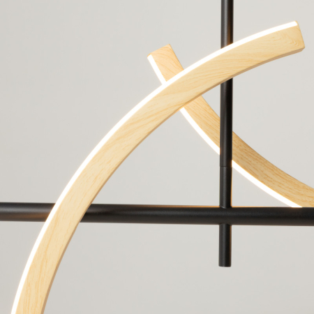 Люстра на штанге Maytoni MOD428PL-L27BK