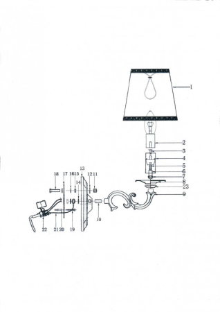 Бра Lightstar 779528
