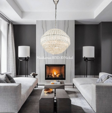 Подвесная люстра iLamp 103D-10 NIC