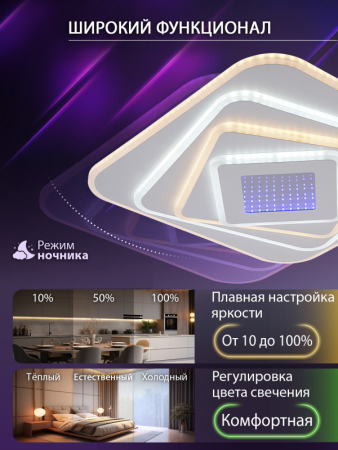 Накладной светильник Natali Kovaltseva LED LAMPS 81112/4C