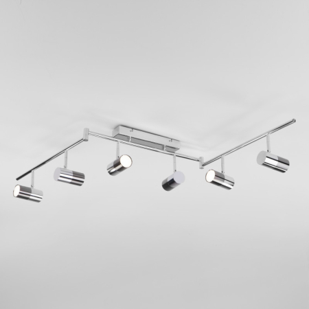 Спот Eurosvet 20086/6 LED хром/черный жемчуг