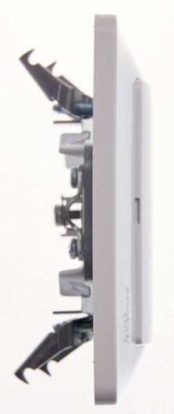 Розетка телевизионная проходная TV 1-м СП Glossa 4дБ механизм бел. SE GSL000192