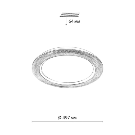 Накладной светильник Sonex 7782/EL