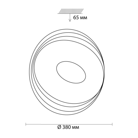 Накладной светильник Sonex 3001/DL