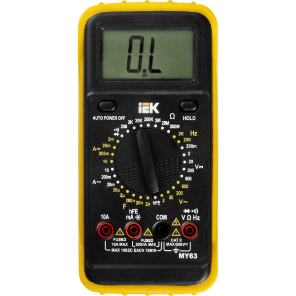 Мультиметр цифровой Professional MY63 IEK TMD-5S-063
