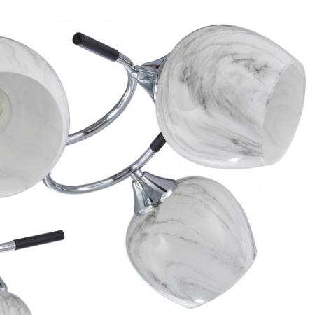 Накладная люстра Arte Milano 327985/5 CR+BK