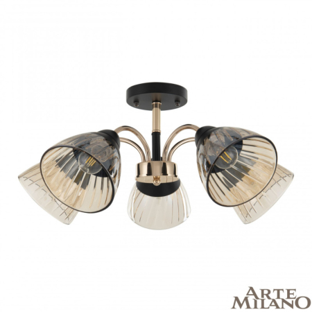 Люстра на штанге Arte Milano 320119/5 FG+BK