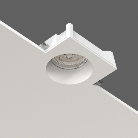 MIZAR Встраиваемый потолочный гипсовый светильник