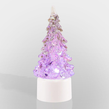 Фигура светодиодная на подставке Елочка маленькая, RGB