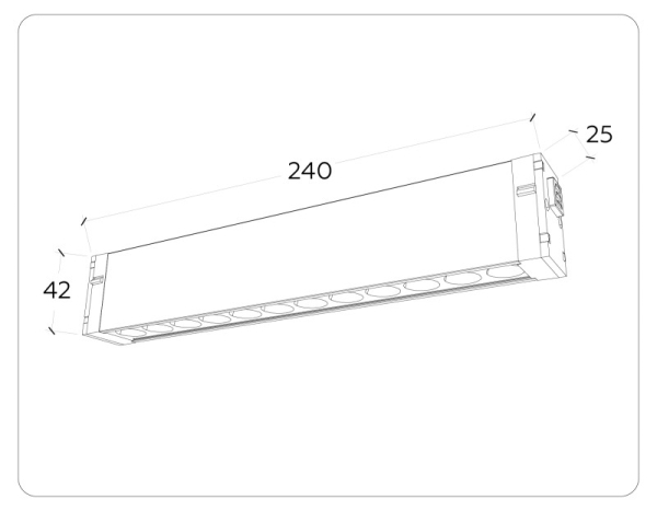 Светильник на шине Ambrella Light GL1302