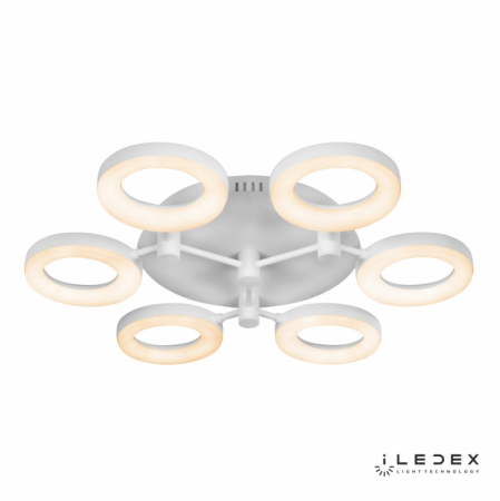 Накладная люстра iLedex FS-014-X6-(B) 72W WH