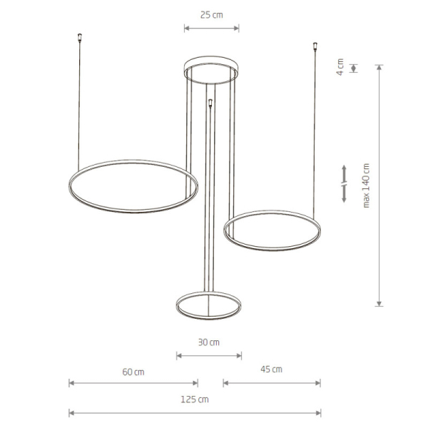 Каскадная люстра Nowodvorski 11602