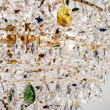 Подвесная люстра MODELUX ML.850.18 GD