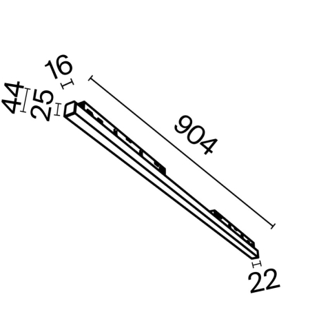 Светильник на шине Maytoni Technical TR030-4-30WTW-DD-B