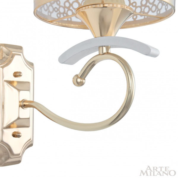 Бра Arte Milano 309787/1W Wh/Gd