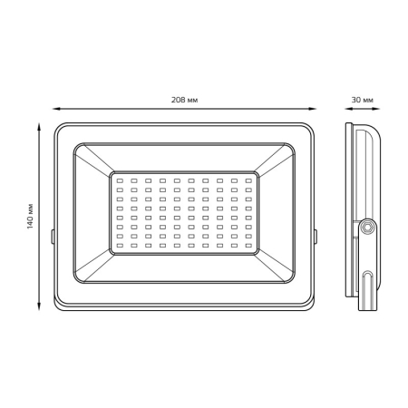 Прожектор Gauss 613120370